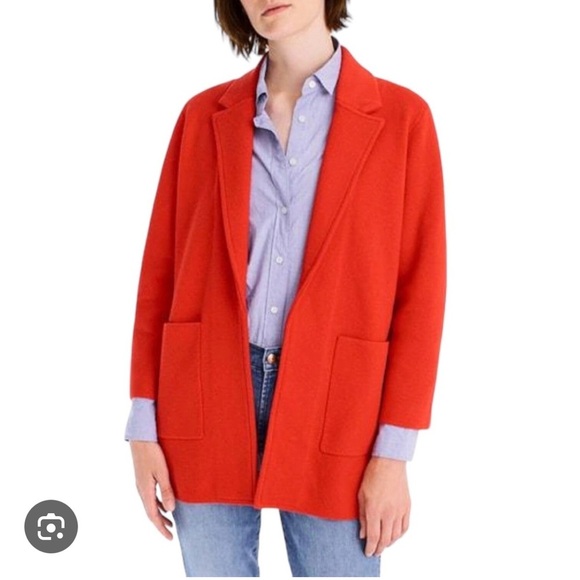 J .Crew Sophie Open Front Sweater Blazer - Picture 1 of 10
